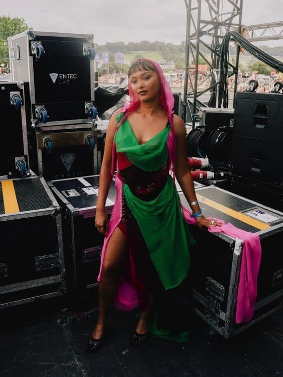 Joy Crookes Glastonbury - Jawara Alleyne